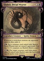 Shelob, Dread Weaver [Scroll Showcase Silver Foil]
