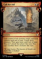 Call for Aid [Scroll Showcase Silver Foil]
