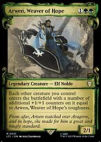 Arwen, Weaver of Hope [Scroll Showcase Silver Foil]