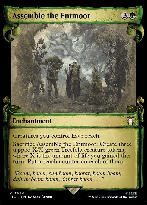 Assemble the Entmoot [Scroll Showcase]
