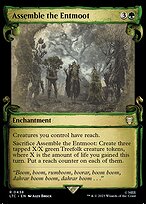 Assemble the Entmoot [Scroll Showcase Silver Foil]