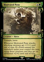 Motivated Pony [Scroll Showcase Silver Foil]
