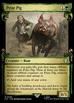 Prize Pig [Scroll Showcase Silver Foil]