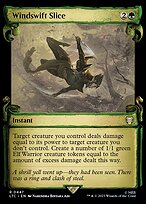 Windswift Slice [Scroll Showcase Silver Foil]