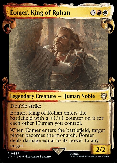 Éomer, King of Rohan [Scroll Showcase]