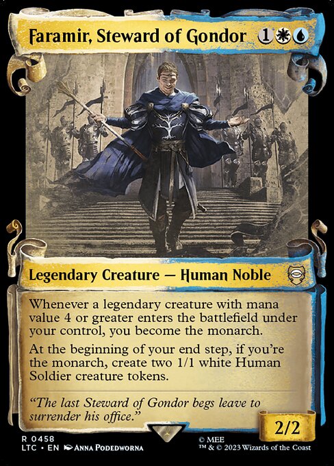 Faramir, Steward of Gondor [Scroll Showcase]