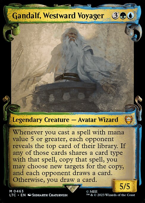 Gandalf, Westward Voyager [Scroll Showcase]