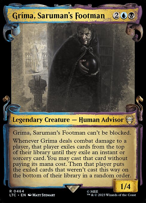 Gríma, Saruman's Footman [Scroll Showcase]