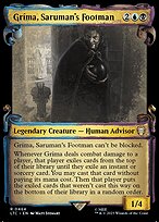 Gríma, Saruman's Footman [Scroll Showcase]