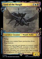 Lord of the Nazgûl [Scroll Showcase Silver Foil]
