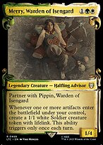 Merry, Warden of Isengard [Scroll Showcase Silver Foil]