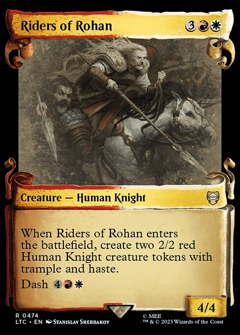 Riders of Rohan [Scroll Showcase Silver Foil]