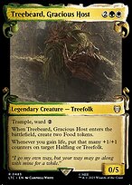 Treebeard, Gracious Host [Scroll Showcase Silver Foil]