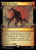 Wake the Dragon [Scroll Showcase Silver Foil]