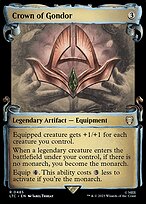 Crown of Gondor [Scroll Showcase Silver Foil]