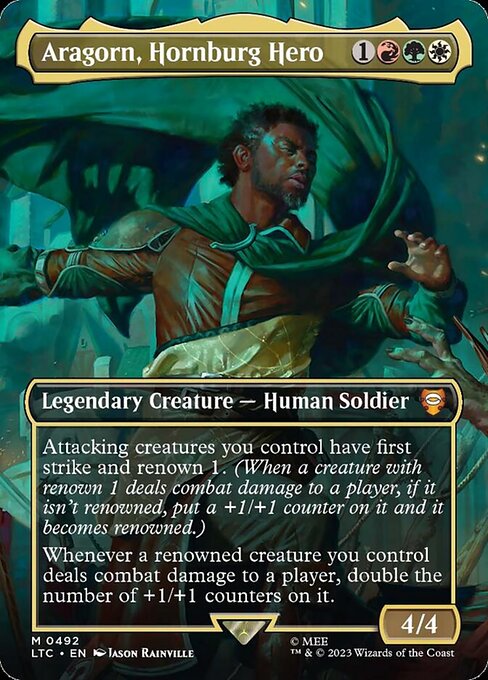 Aragorn, Hornburg Hero [Borderless]