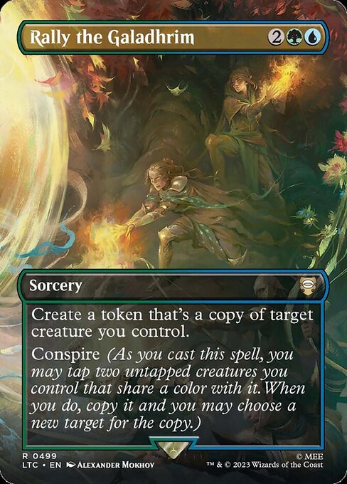 Rally the Galadhrim [Borderless]