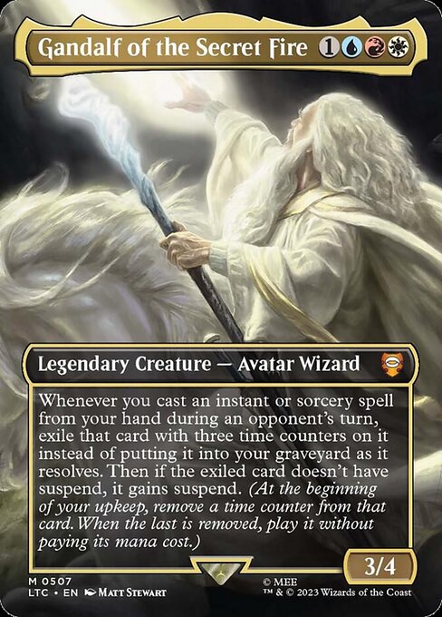 Gandalf of the Secret Fire [Borderless]