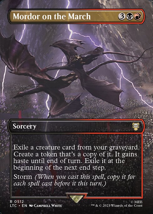 Mordor on the March [Borderless Foil]