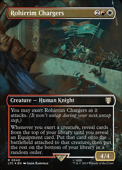 Rohirrim Chargers [Borderless Surge Foil]