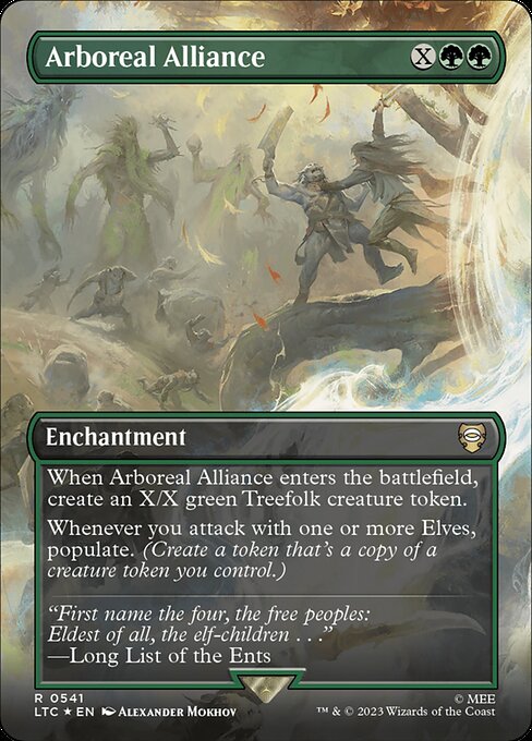 Arboreal Alliance [Borderless Surge Foil]