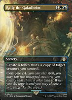 Rally the Galadhrim [Borderless Surge Foil]