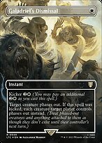 Galadriel's Dismissal [Borderless Surge Foil]