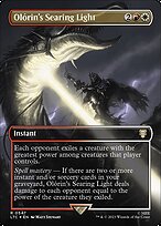 Olórin's Searing Light [Borderless Surge Foil]