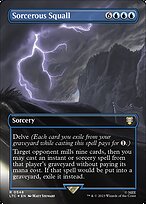 Sorcerous Squall [Borderless Surge Foil]