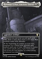 Rammas Echor, Ancient Shield [Borderless Surge Foil]
