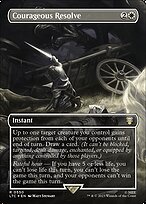 Courageous Resolve [Borderless Surge Foil]