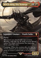 Witch-king, Sky Scourge [Borderless Surge Foil]