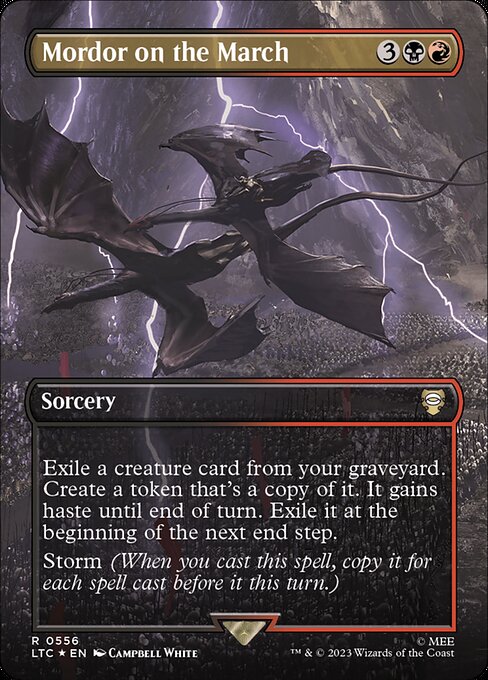 Mordor on the March [Borderless Surge Foil]