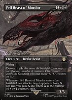 Fell Beast of Mordor [Borderless Surge Foil]