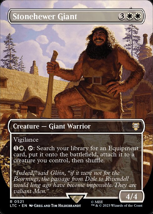 Stonehewer Giant [Borderless Silver Foil]