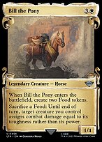 Bill the Pony [Scroll Showcase Silver Foil]