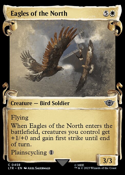 Eagles of the North [Scroll Showcase Silver Foil]