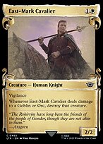 East-Mark Cavalier [Scroll Showcase Silver Foil]