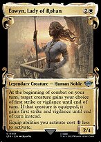 Éowyn, Lady of Rohan [Scroll Showcase Silver Foil]