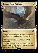 Escape from Orthanc [Scroll Showcase Silver Foil]