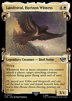 Landroval, Horizon Witness [Scroll Showcase Silver Foil]