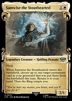 Samwise the Stouthearted [Scroll Showcase Silver Foil]