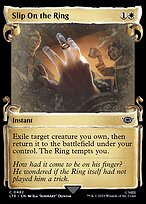 Slip On the Ring [Scroll Showcase Silver Foil]