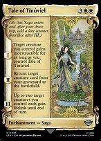 Tale of Tinúviel [Scroll Showcase Silver Foil]