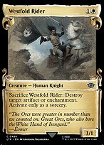 Westfold Rider [Scroll Showcase Silver Foil]