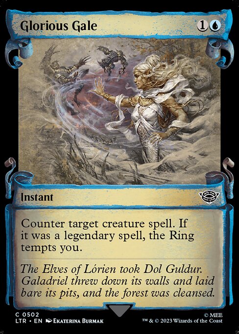 Glorious Gale [Scroll Showcase Silver Foil]