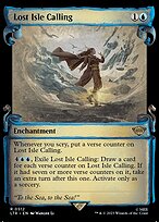 Lost Isle Calling [Scroll Showcase Silver Foil]
