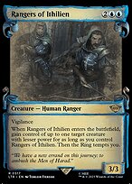 Rangers of Ithilien [Scroll Showcase Silver Foil]
