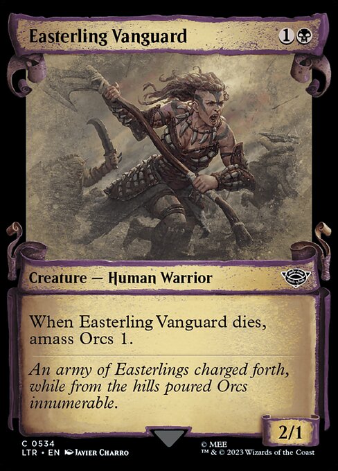 Easterling Vanguard [Scroll Showcase Silver Foil]