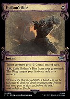 Gollum's Bite [Scroll Showcase Silver Foil]